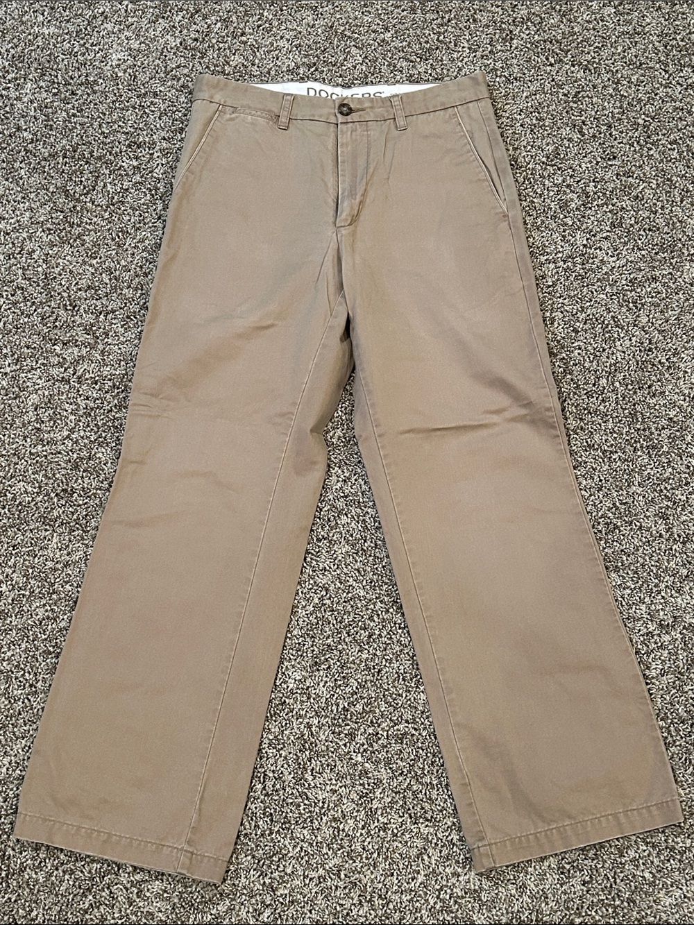 30x30 Dockers Men’s D3 Classic Khaki Pants - Tan/Beige